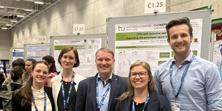 Teilnehmende des Lehrstuhls Bioprozesstechnik auf der ECCA & ECAB 2023